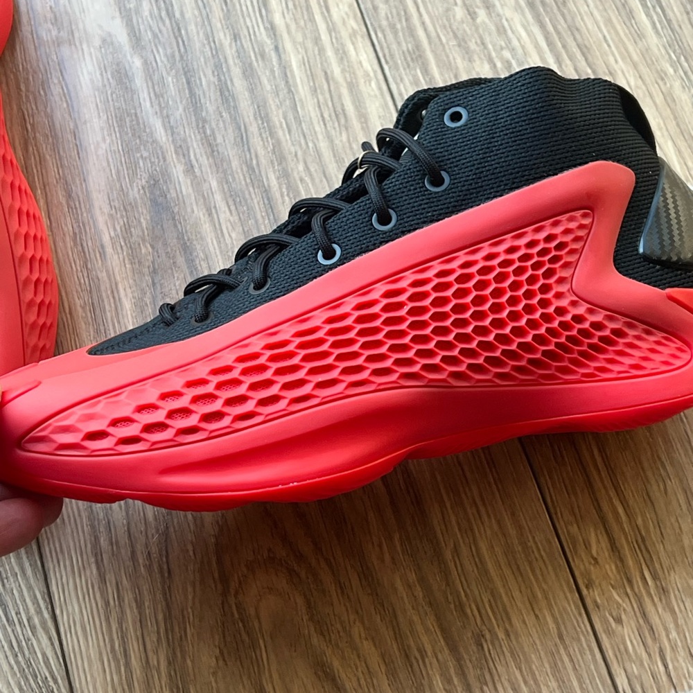 Black and Red Men's Athletic Shoes